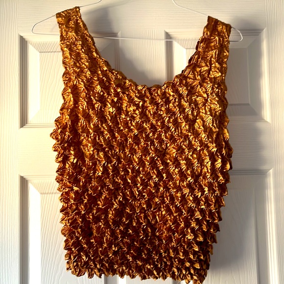 Brown Tank Top, Stretchy - Picture 2 of 2